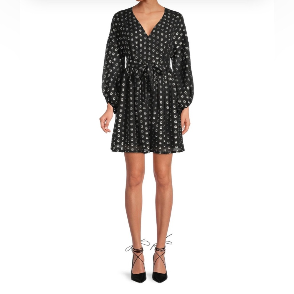 A Loves A NWT dress Black Silver XS 🥰
